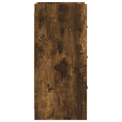 vidaXL Sideboard Smoked Oak 40 x 36 x 80 cm Engineered Wood