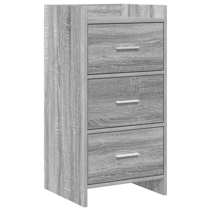 vidaXL Sideboard Grey Sonoma 40 x 36 x 80 cm Engineered Wood