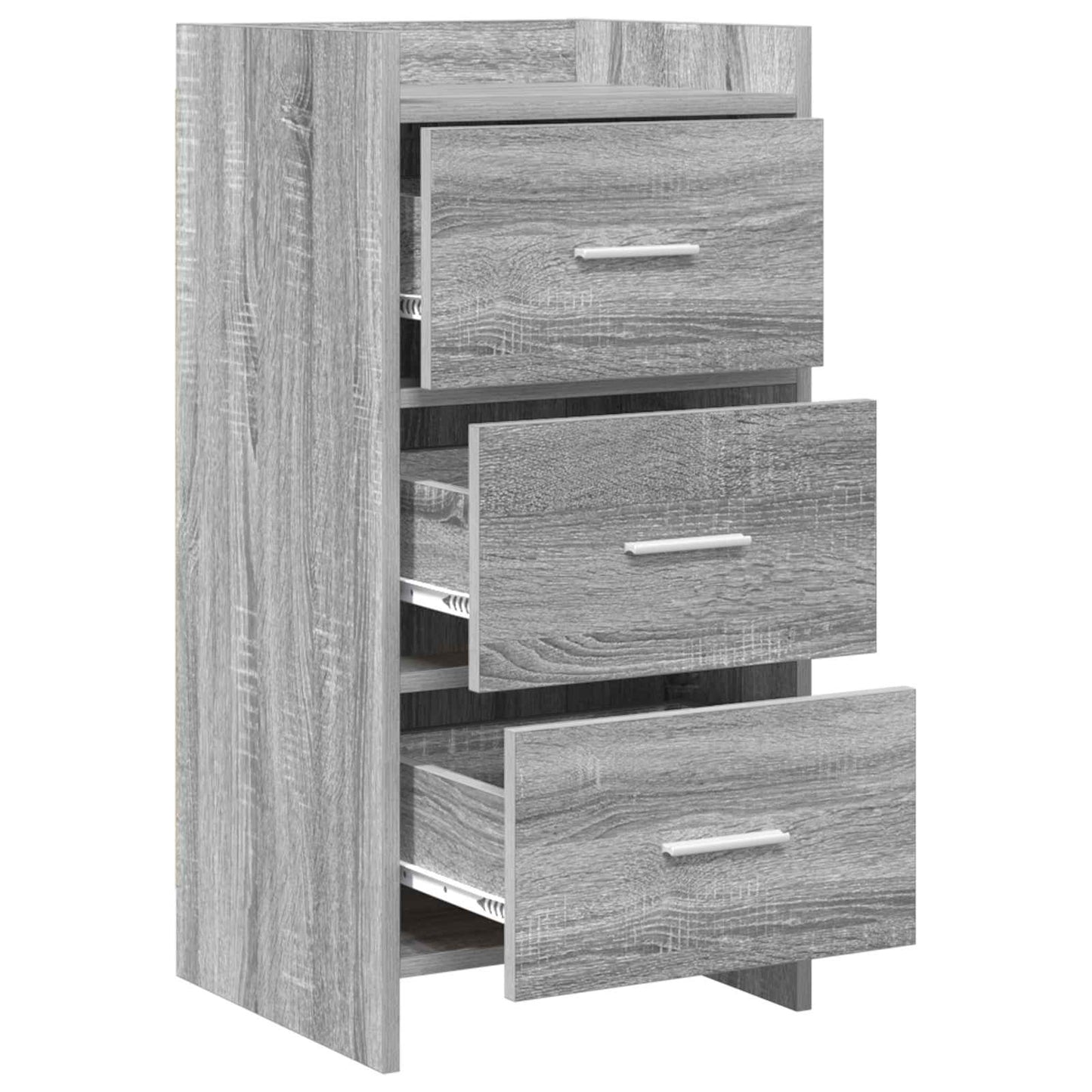 vidaXL Sideboard Grey Sonoma 40 x 36 x 80 cm Engineered Wood