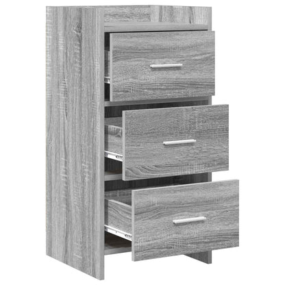 vidaXL Sideboard Grey Sonoma 40 x 36 x 80 cm Engineered Wood