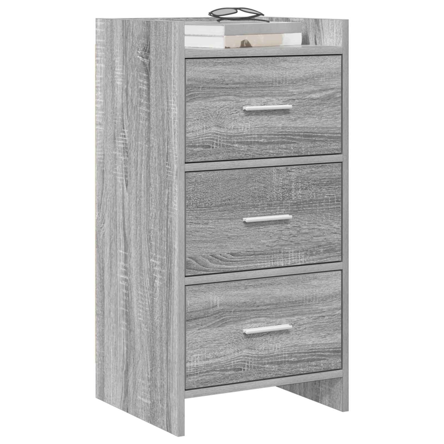 vidaXL Sideboard Grey Sonoma 40 x 36 x 80 cm Engineered Wood
