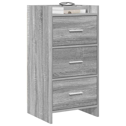 vidaXL Sideboard Grey Sonoma 40 x 36 x 80 cm Engineered Wood