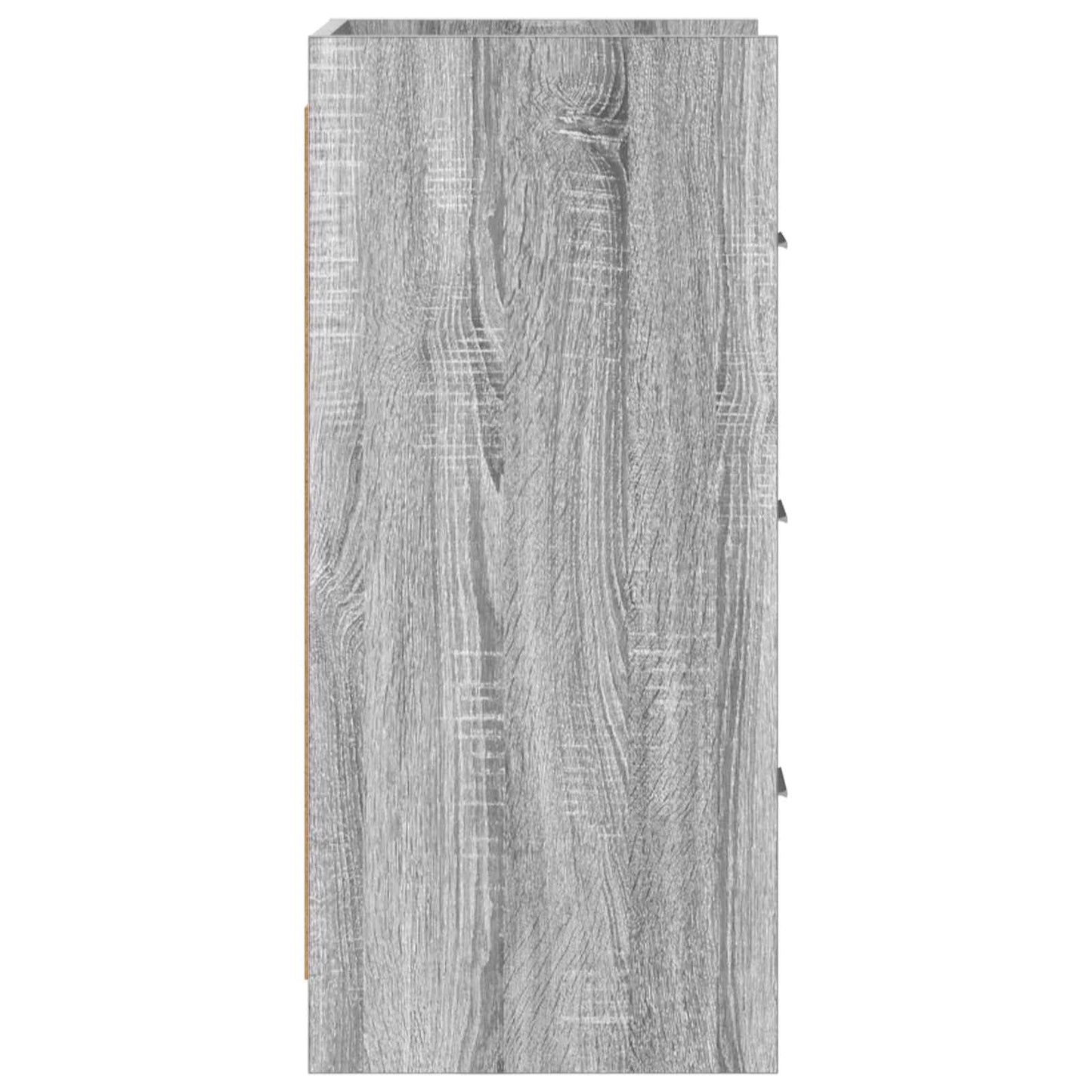 vidaXL Sideboard Grey Sonoma 40 x 36 x 80 cm Engineered Wood