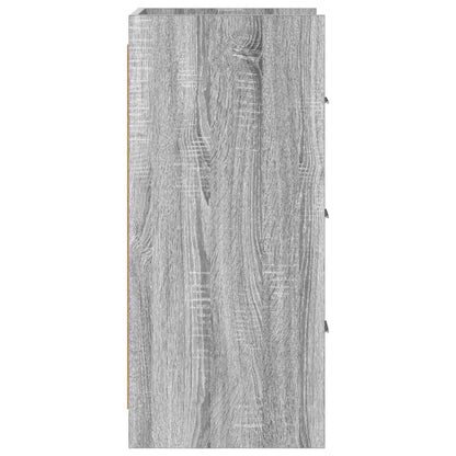 vidaXL Sideboard Grey Sonoma 40 x 36 x 80 cm Engineered Wood