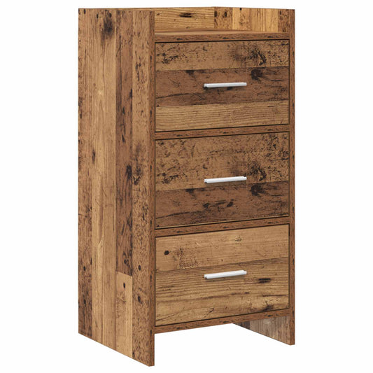 vidaXL Sideboard Old Wood 40 x 36 x 80 cm Engineered Wood