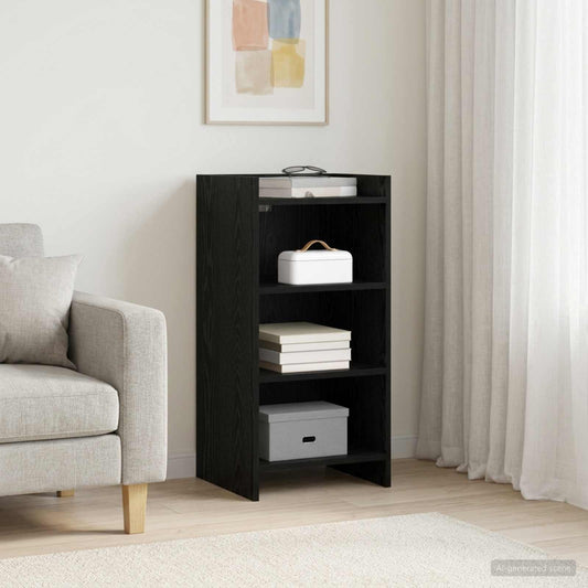 vidaXL Sideboard Black Oak 40 x 36 x 80 cm Engineered Wood