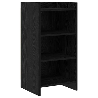 vidaXL Sideboard Black Oak 40 x 36 x 80 cm Engineered Wood