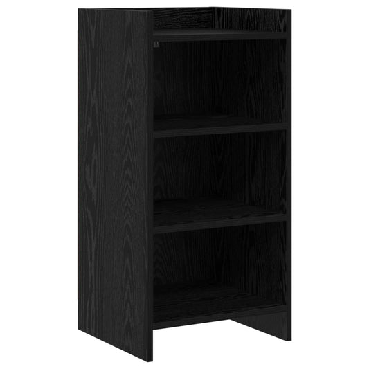 vidaXL Sideboard Black Oak 40 x 36 x 80 cm Engineered Wood