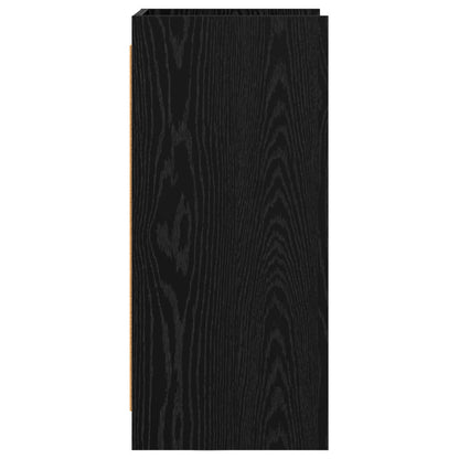 vidaXL Sideboard Black Oak 40 x 36 x 80 cm Engineered Wood