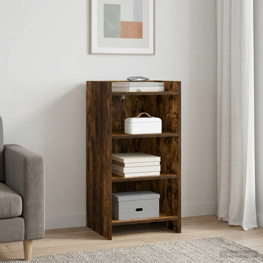 vidaXL Sideboard Smoked Oak 40 x 36 x 80 cm Engineered Wood