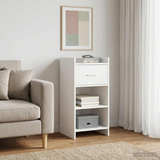 vidaXL Sideboard White 40 x 36 x 80 cm Engineered Wood