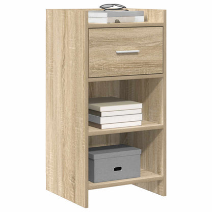 vidaXL Sideboard Sonoma Oak 40 x 36 x 80 cm Engineered Wood