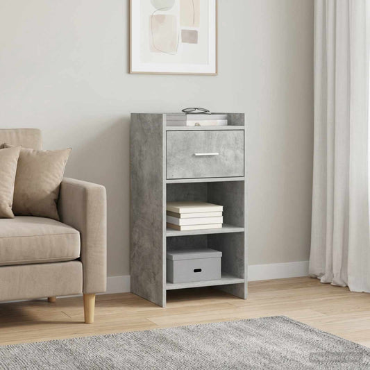 vidaXL Sideboard Concrete Grey 40 x 36 x 80 cm Engineered Wood