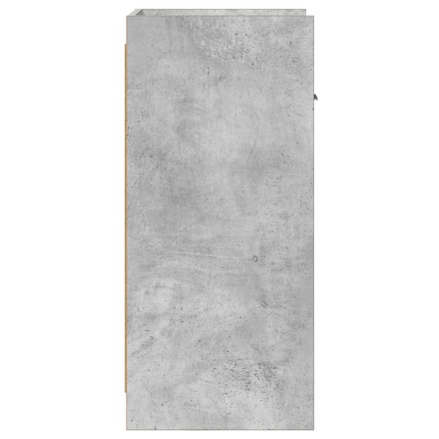 vidaXL Sideboard Concrete Grey 40 x 36 x 80 cm Engineered Wood