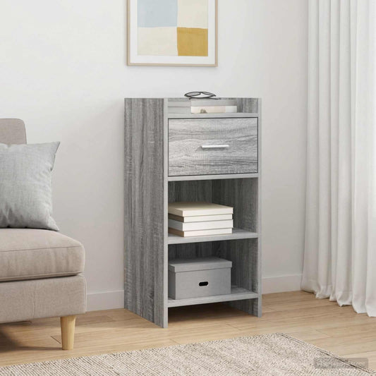 vidaXL Sideboard Grey Sonoma 40 x 36 x 80 cm Engineered Wood