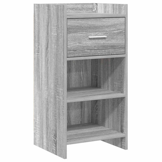 vidaXL Sideboard Grey Sonoma 40 x 36 x 80 cm Engineered Wood