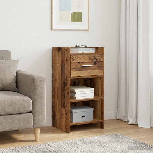 vidaXL Sideboard Old Wood 40 x 36 x 80 cm Engineered Wood