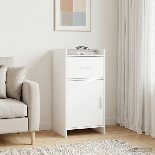 vidaXL Sideboard White 40 x 36 x 80 cm Engineered Wood