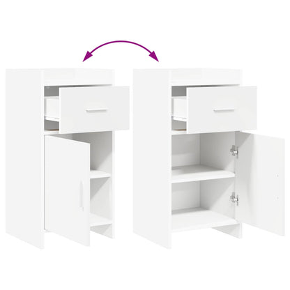 vidaXL Sideboard White 40 x 36 x 80 cm Engineered Wood