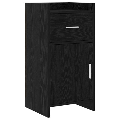vidaXL Sideboard Black Oak 40 x 36 x 80 cm Engineered Wood
