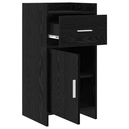 vidaXL Sideboard Black Oak 40 x 36 x 80 cm Engineered Wood