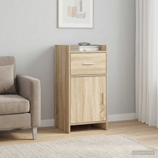 vidaXL Sideboard Sonoma Oak 40 x 36 x 80 cm Engineered Wood