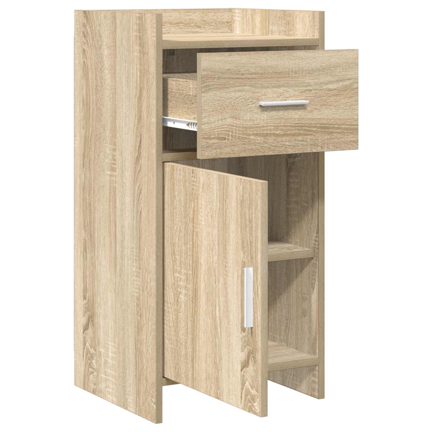 vidaXL Sideboard Sonoma Oak 40 x 36 x 80 cm Engineered Wood