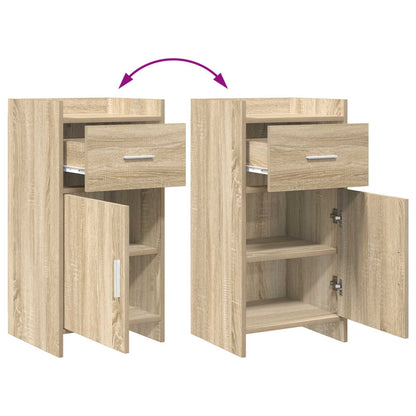 vidaXL Sideboard Sonoma Oak 40 x 36 x 80 cm Engineered Wood