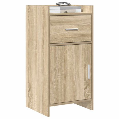 vidaXL Sideboard Sonoma Oak 40 x 36 x 80 cm Engineered Wood