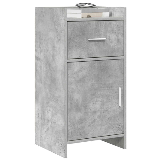 vidaXL Sideboard Concrete Grey 40 x 36 x 80 cm Engineered Wood
