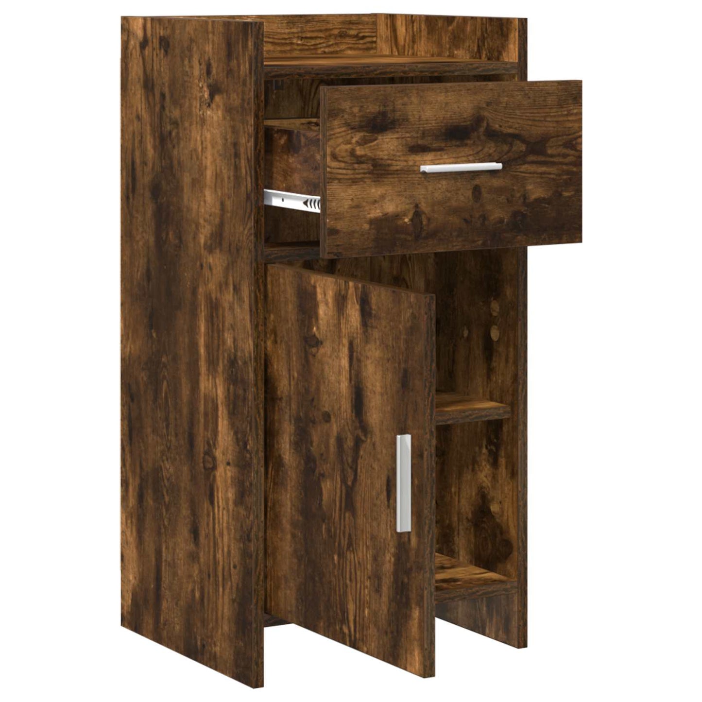vidaXL Sideboard Smoked Oak 40 x 36 x 80 cm Engineered Wood