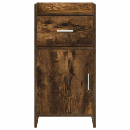vidaXL Sideboard Smoked Oak 40 x 36 x 80 cm Engineered Wood