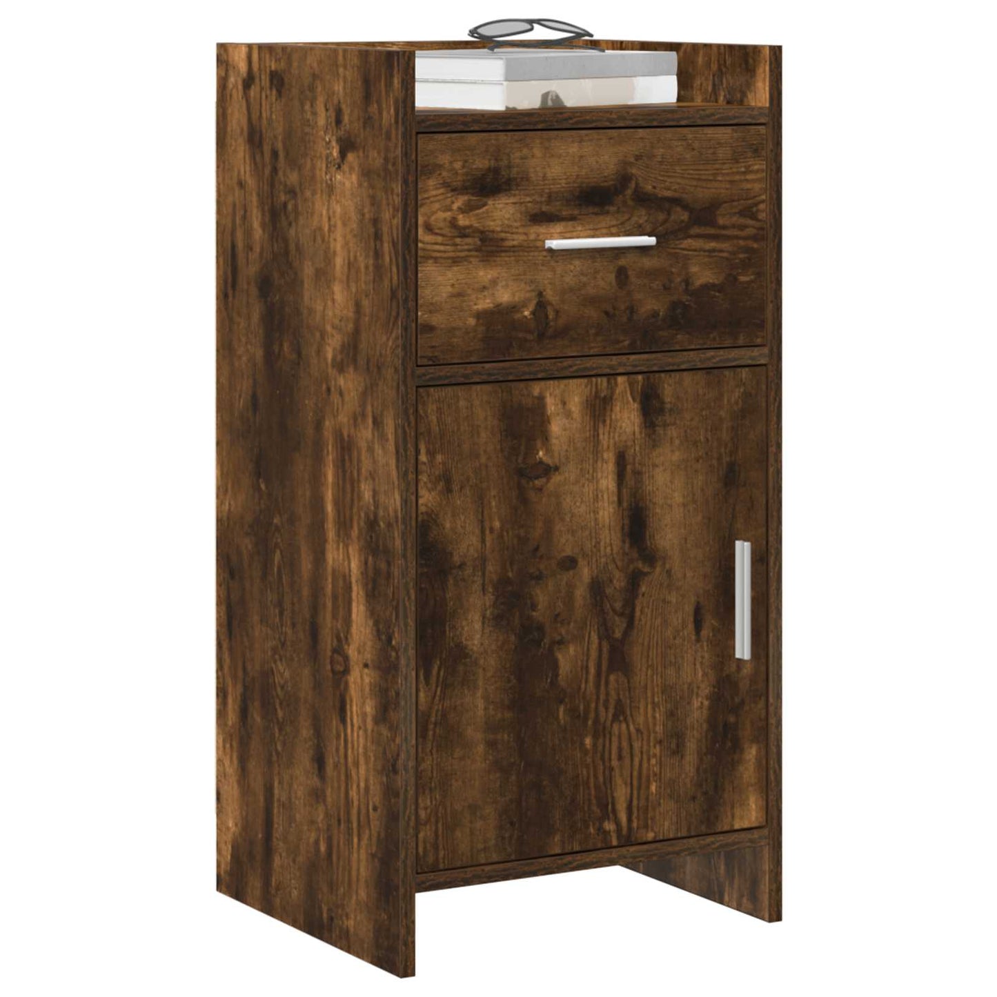 vidaXL Sideboard Smoked Oak 40 x 36 x 80 cm Engineered Wood