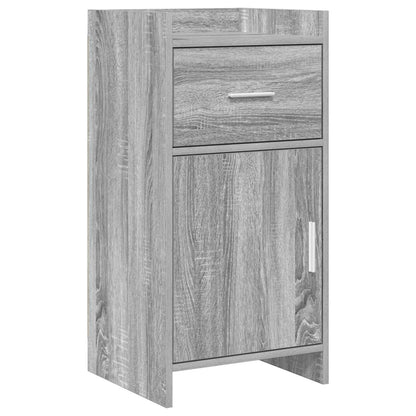 vidaXL Sideboard Grey Sonoma 40 x 36 x 80 cm Engineered Wood