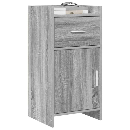 vidaXL Sideboard Grey Sonoma 40 x 36 x 80 cm Engineered Wood