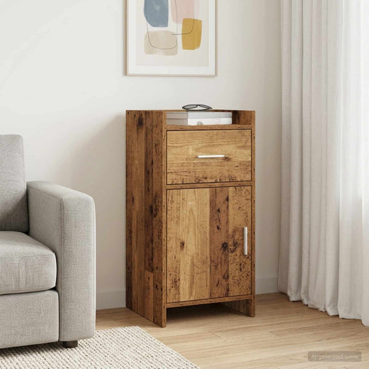 vidaXL Sideboard Old Wood 40 x 36 x 80 cm Engineered Wood