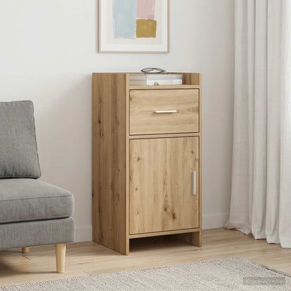 vidaXL Sideboard Artisan Oak 40 x 36 x 80 cm Engineered Wood