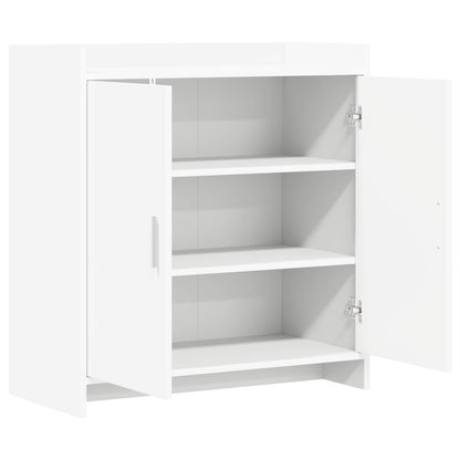 vidaXL Sideboard White 72 x 36 x 80 cm Engineered Wood