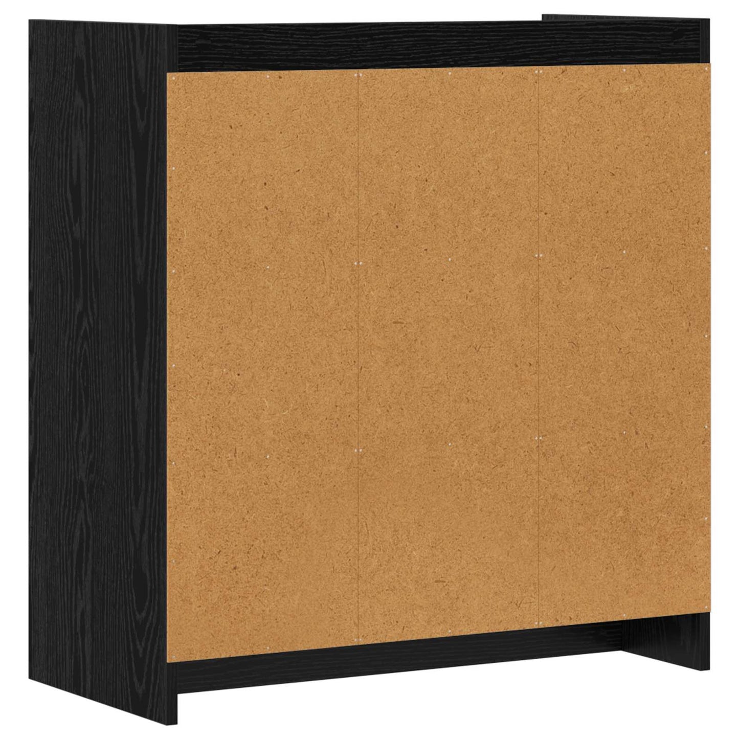 vidaXL Sideboard Black Oak 72 x 36 x 80 cm Engineered Wood