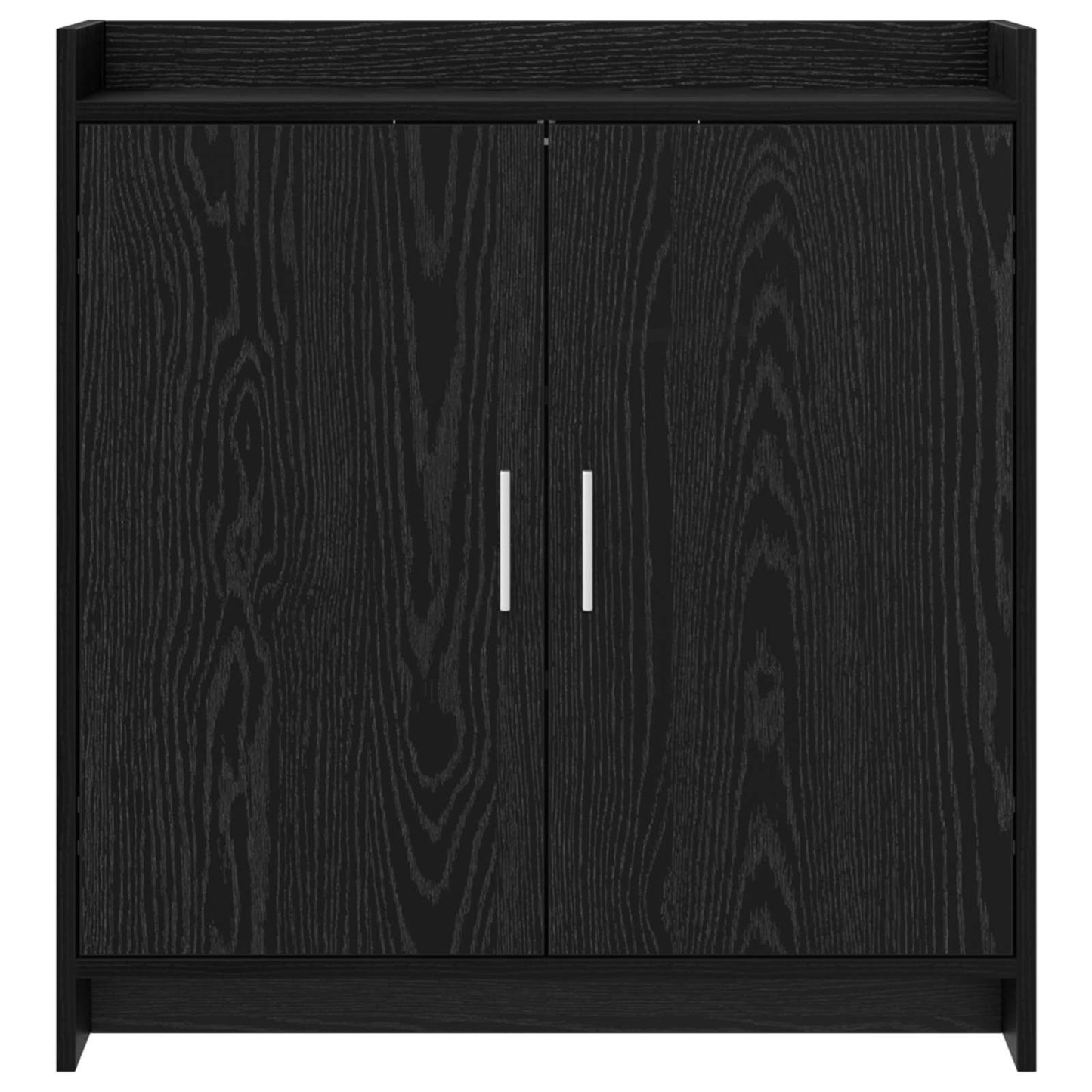 vidaXL Sideboard Black Oak 72 x 36 x 80 cm Engineered Wood