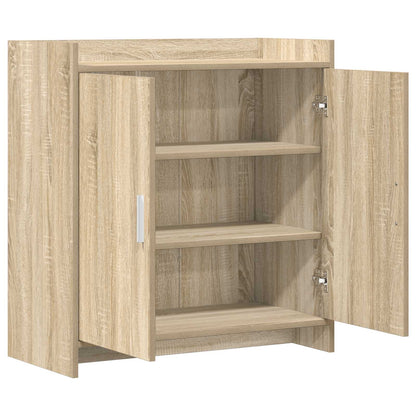 vidaXL Sideboard Sonoma Oak 72 x 36 x 80 cm Engineered Wood