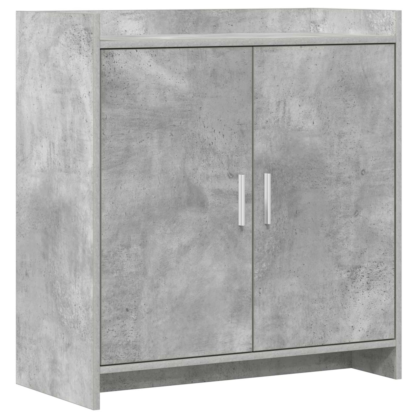 vidaXL Sideboard Concrete Grey 72 x 36 x 80 cm Engineered Wood