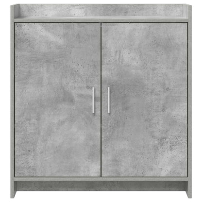 vidaXL Sideboard Concrete Grey 72 x 36 x 80 cm Engineered Wood
