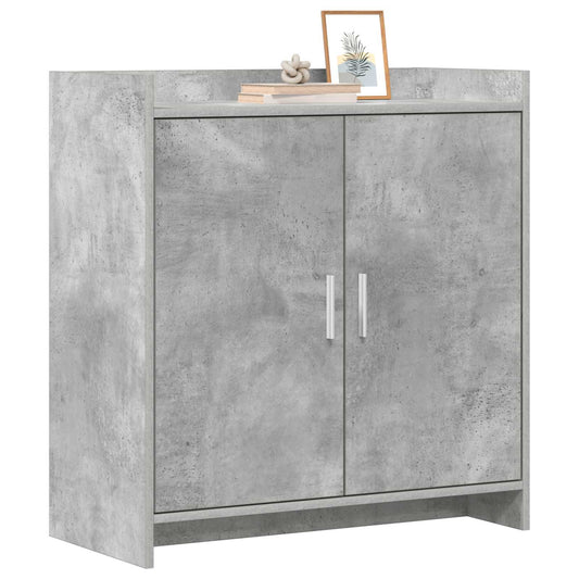 vidaXL Sideboard Concrete Grey 72 x 36 x 80 cm Engineered Wood