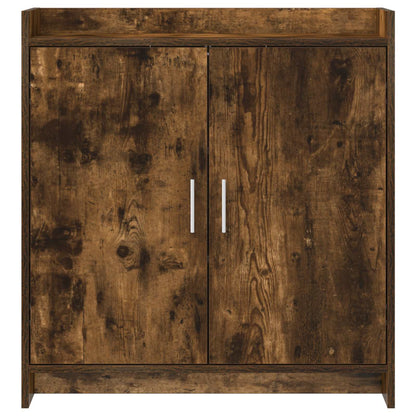 vidaXL Sideboard Smoked Oak 72 x 36 x 80 cm Engineered Wood