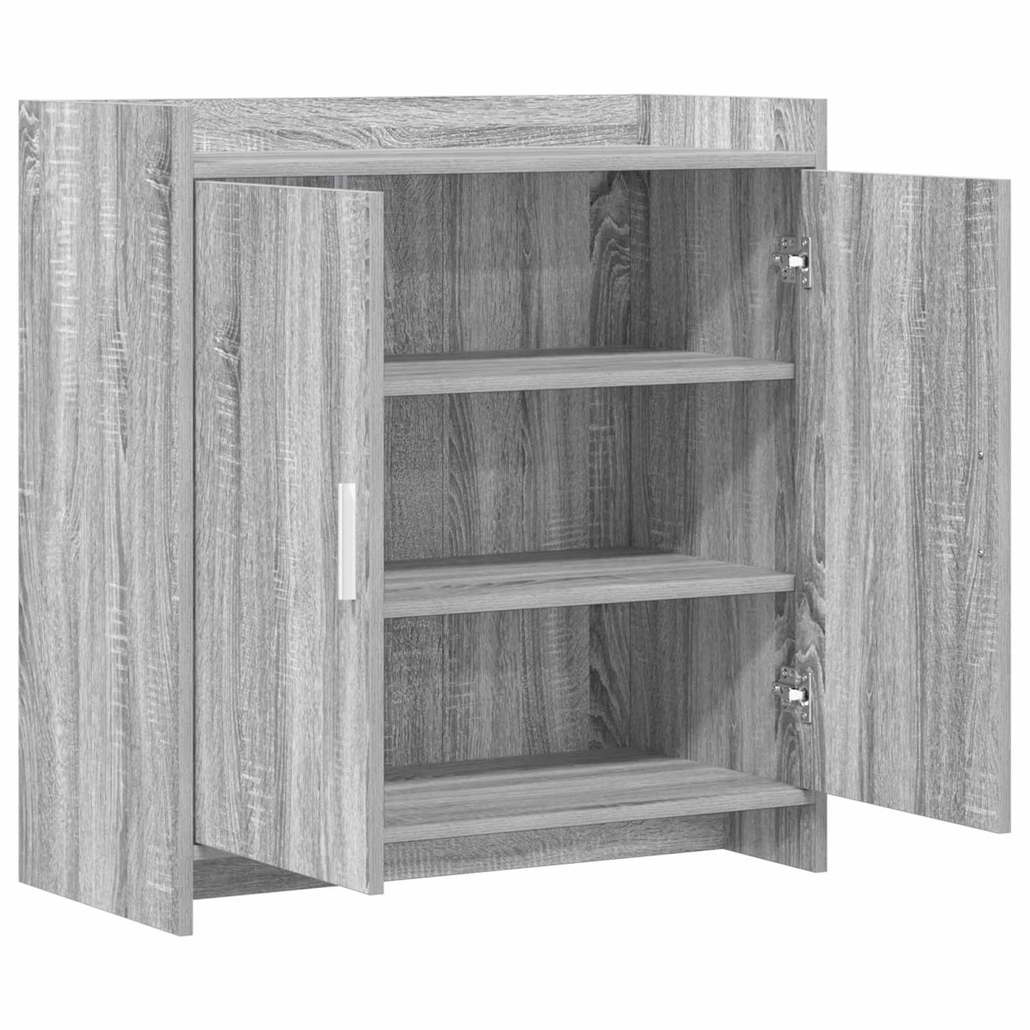 vidaXL Sideboard Grey Sonoma 72 x 36 x 80 cm Engineered Wood