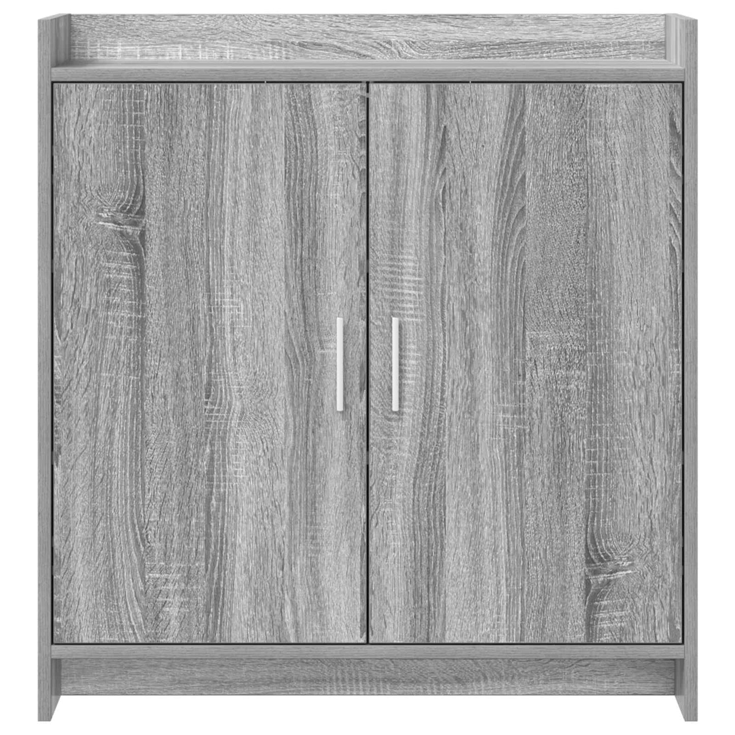 vidaXL Sideboard Grey Sonoma 72 x 36 x 80 cm Engineered Wood