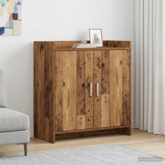 vidaXL Sideboard Old Wood 72 x 36 x 80 cm Engineered Wood