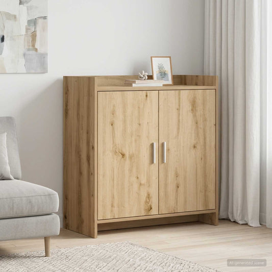 vidaXL Sideboard Artisan Oak 72 x 36 x 80 cm Engineered Wood
