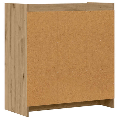 vidaXL Sideboard Artisan Oak 72 x 36 x 80 cm Engineered Wood